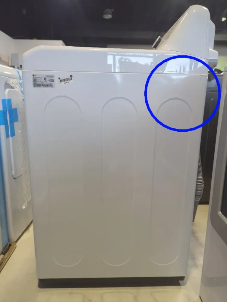 WT7150CW - LAVEUSES - LG - Chargement Vertical - Blanc - Boîte Ouverte