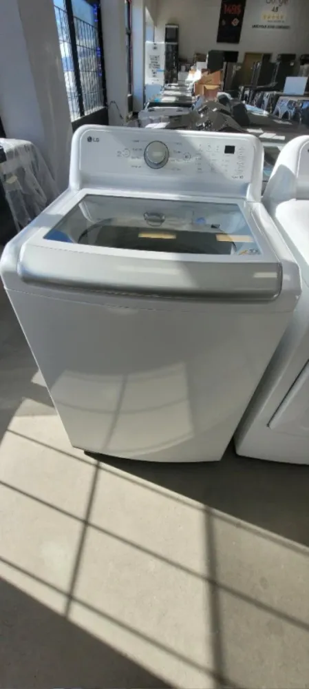 WT7150CW - LAVEUSES - LG - Chargement Vertical - Blanc - Boîte Ouverte