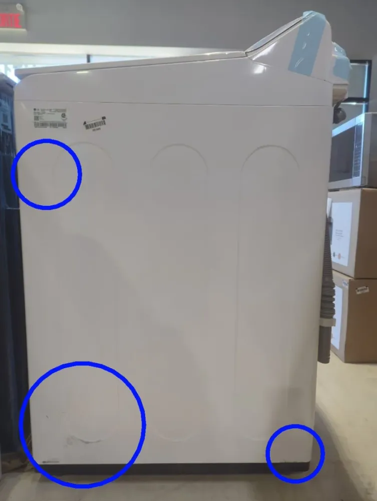 WT8200CW - LAVEUSES - LG - Chargement Vertical - Blanc - Boîte Ouverte