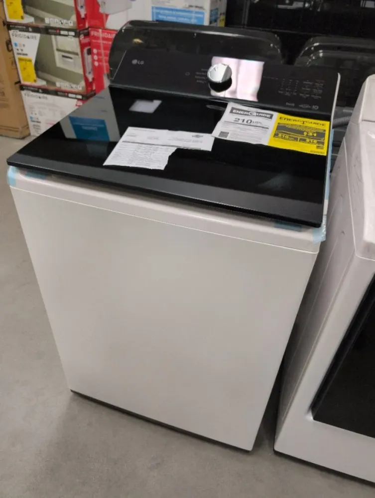 WT8405CW - LAVEUSES - LG - Chargement vertical - Blanc - Boîte Ouverte