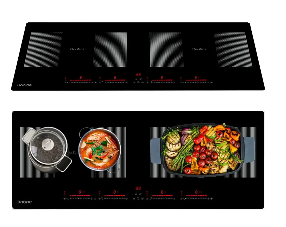 LINARIE | PLAQUE DE CUISSON À INDUCTION ENCASTRABLE RIGNY LIN39I2F 4 ZONES AVEC 2 FLEXZONES