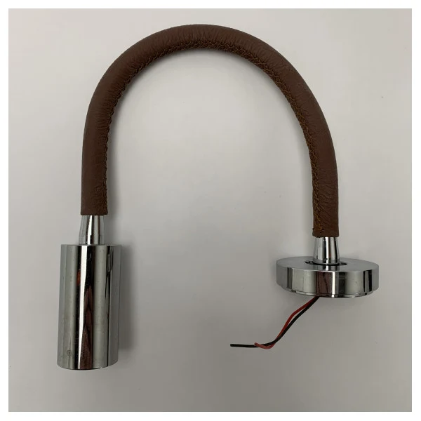 Liseuse marine à LED Quick QL336 Audrey Daylight - Col flexible, finition chromée, faible puissance 1,5W
