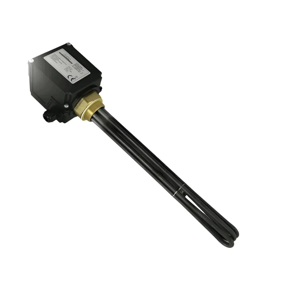 Élément chauffant cartouche chauffante 6 kW AG 1 ½” adapté au chauffage d'urgence PV