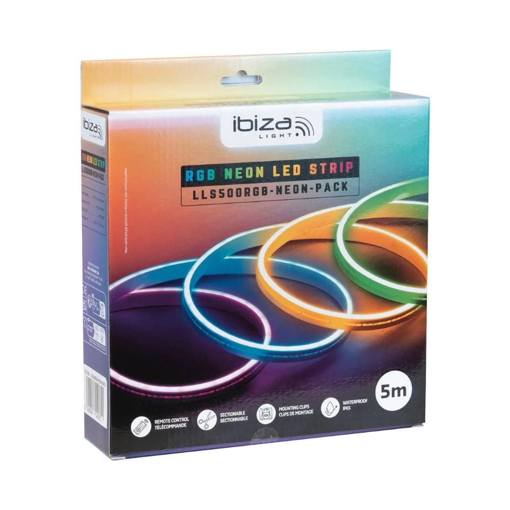 Ibiza - Bande LED RGB Néon IP65 - 5 m Lotronic