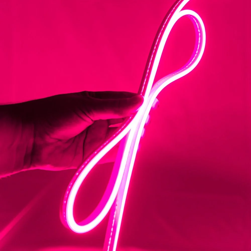 Lotronic - Bande LED IP65 Néon Rose - 5 m