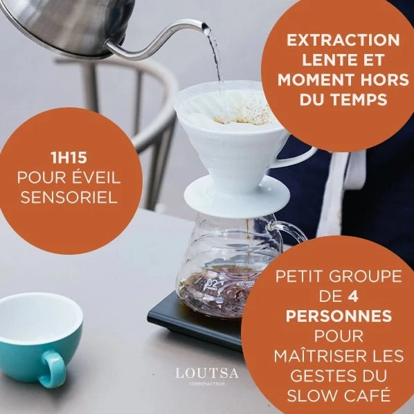ATELIER Slow Café LYON LOUTSA Torréfacteur