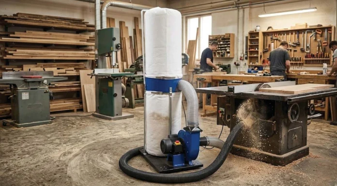 Aspirateur Menuisier 2 Sacs 307L 2200W LTD300S