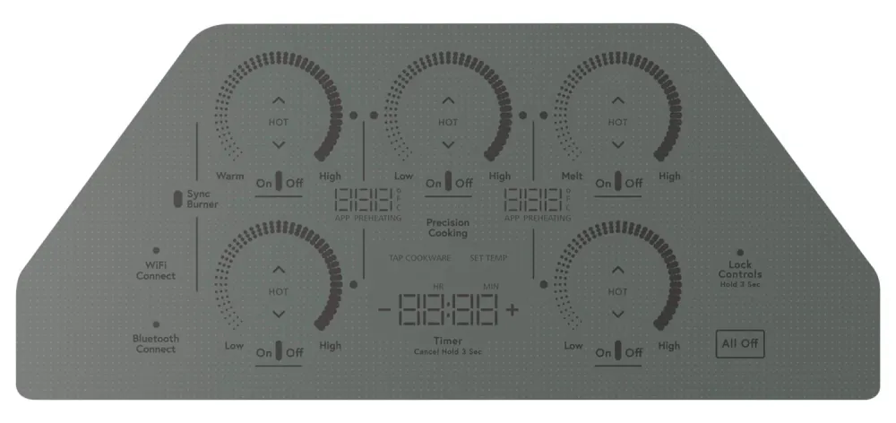 Cafe 36" 5-Element Electric Cooktop - Stainless - CHP90362TSS | Surface de cuisson électrique Café de 36 po à 5 éléments -...