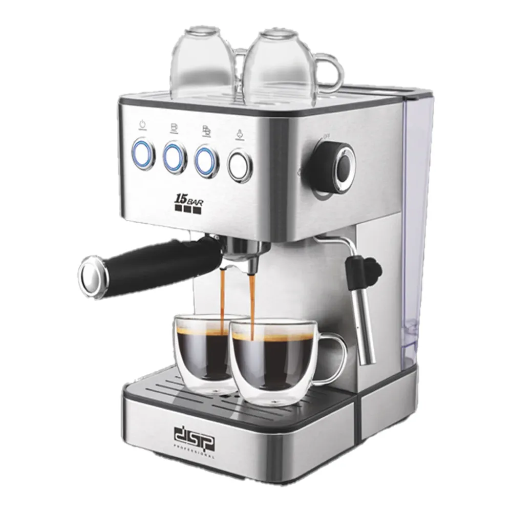 Machine à café 1,8L 20x28x30cm cafetière électrique café broyeur grain double usage portabilité poudres cafetière goutte--...