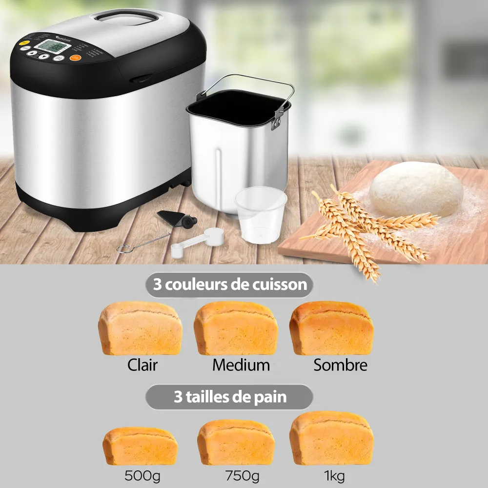 Machine à pain programmable nouvelle génération - Livraison offerte