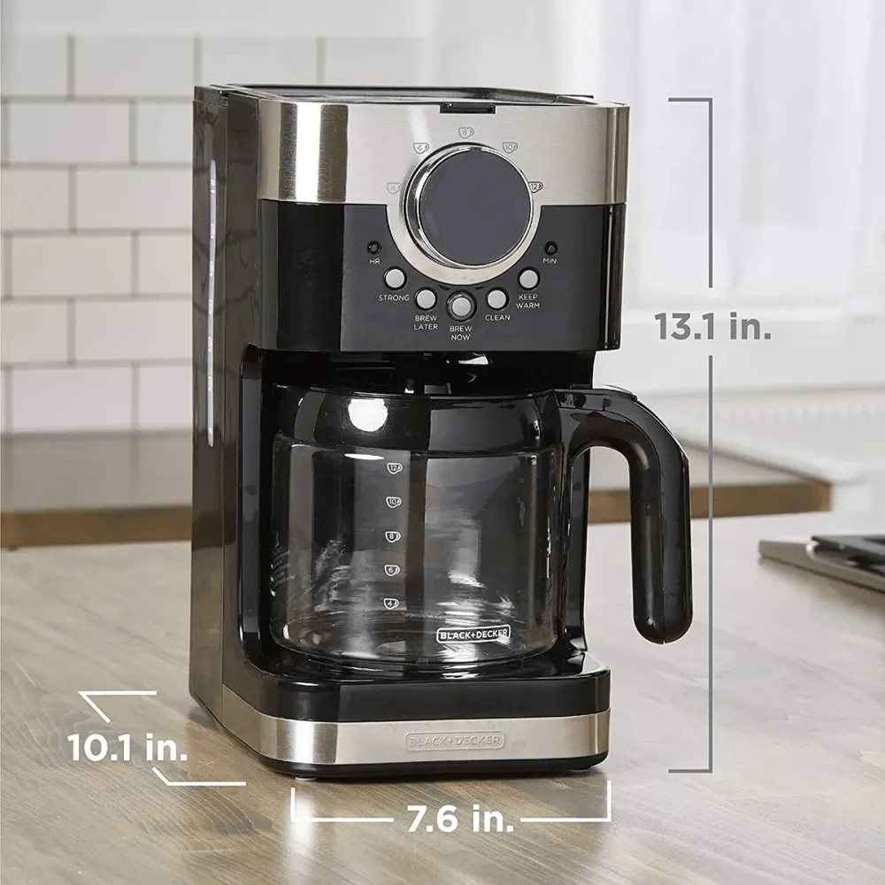 BLACK+DECKER | Cafetière programmable 12 tasses Magasins Hart | Hart Stores