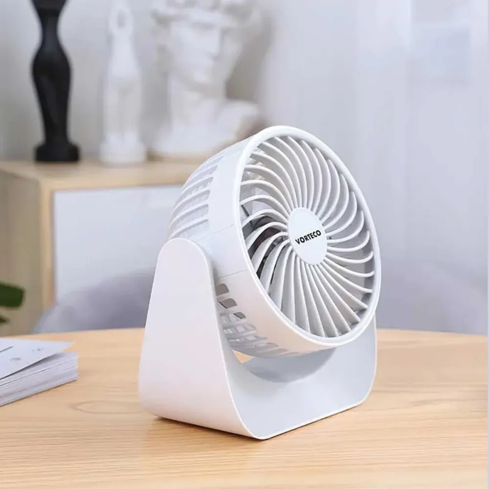 vorteco - Ventilateur de bureau rotatif à 360° blanc Magasins Hart | Hart Stores