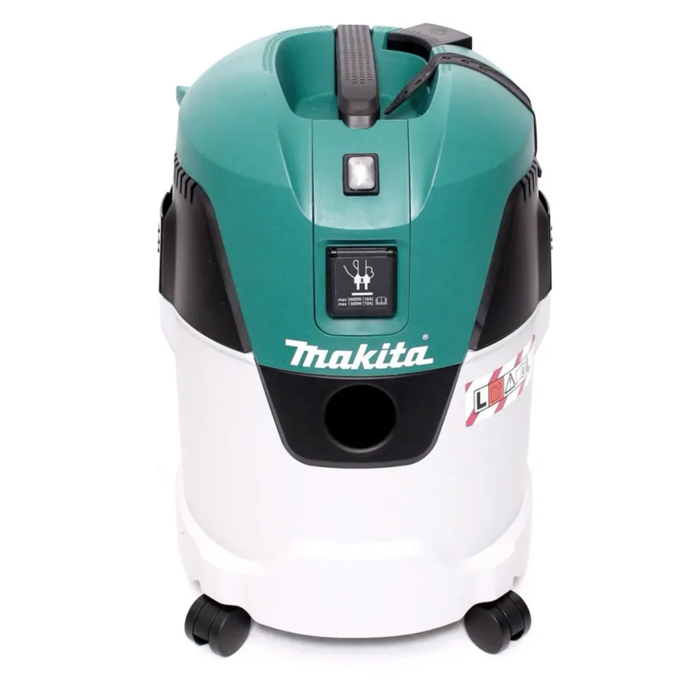 Aspirateur eau et poussière Makita VC 2512 L 1000 W classe L aspirateur industriel + sacs filtrants non-tissés Makita clas...