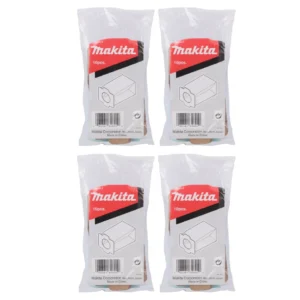 Filtres en papier Makita 40 pièces (4x 194565-3) pour aspirateur DCL 182 / 4076D / CL121D
