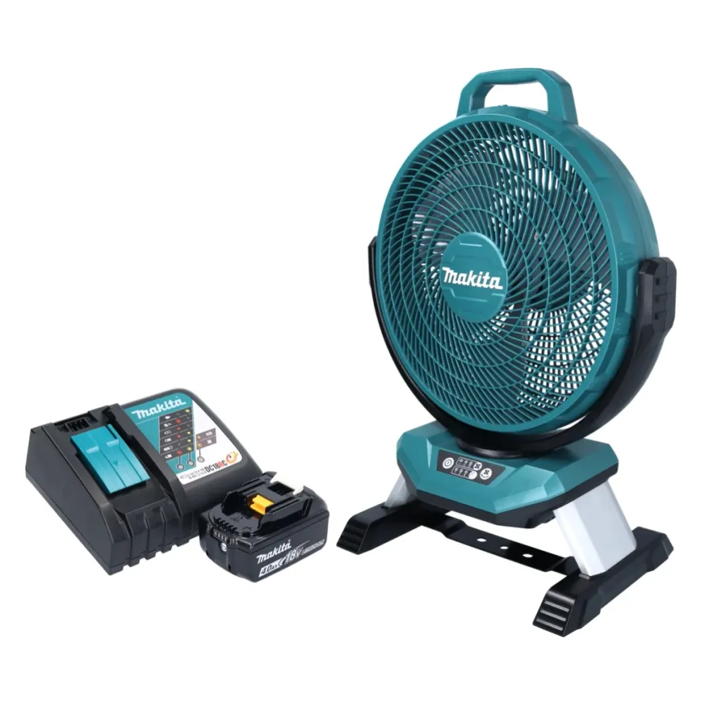 Makita DCF 301 RM1 Ventilateur sans fil 18 V 33 cm + 1x batterie 4,0 Ah + chargeur