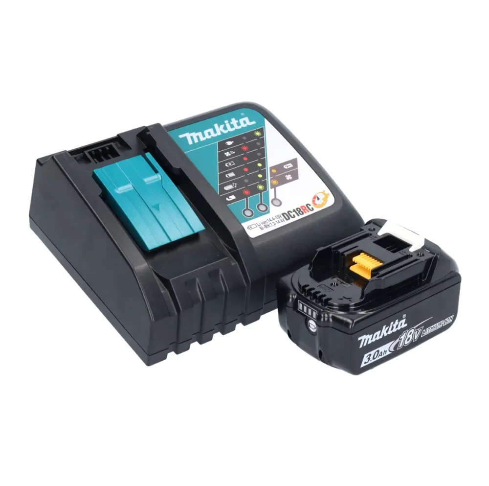 Makita DCF203F1 Ventilateur sans fil 14,4V - 18V + 2x Batteries 3,0 Ah + Chargeur