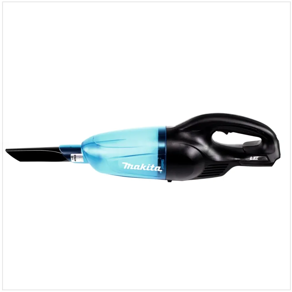 Makita DCL 180 B 18V Li-ion Aspirateur compact sans fil Noir + 1x Batterie BL 1820 2,0 Ah + Chargeur rapide DC 18 RC