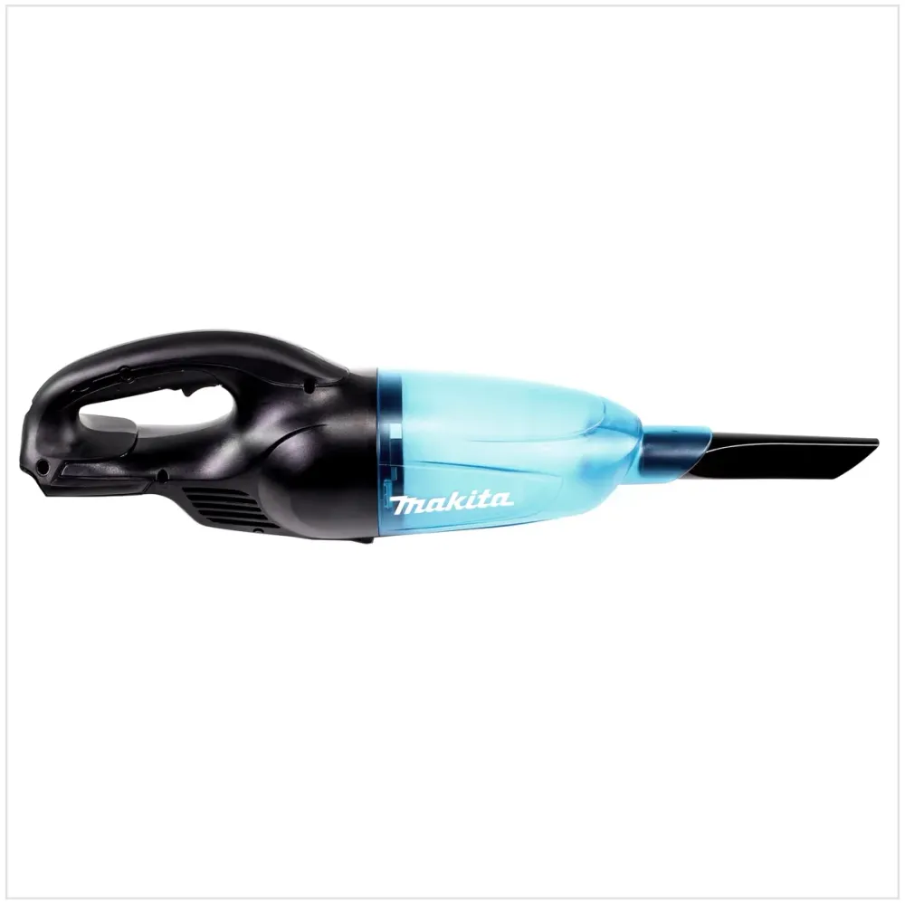 Makita DCL 180 B 18V Li-ion Aspirateur compact sans fil Noir + 1x Batterie BL 1820 2,0 Ah + Chargeur rapide DC 18 RC