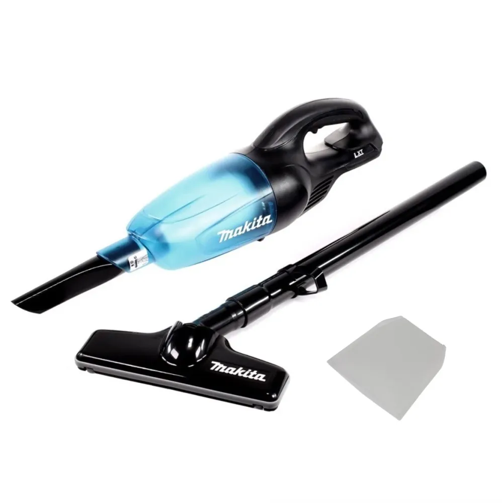 Makita DCL 180 ZB 18 V Li-Ion Aspirateur sans fil noir + 10 x Sacs à poussière - sans Batterie, sans Chargeur