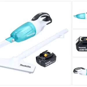 Makita DCL 181 FG1WX Aspirateur sans fil 18 V 53 mbar 0,65 L + 1x batterie 6,0 Ah - sans chargeur