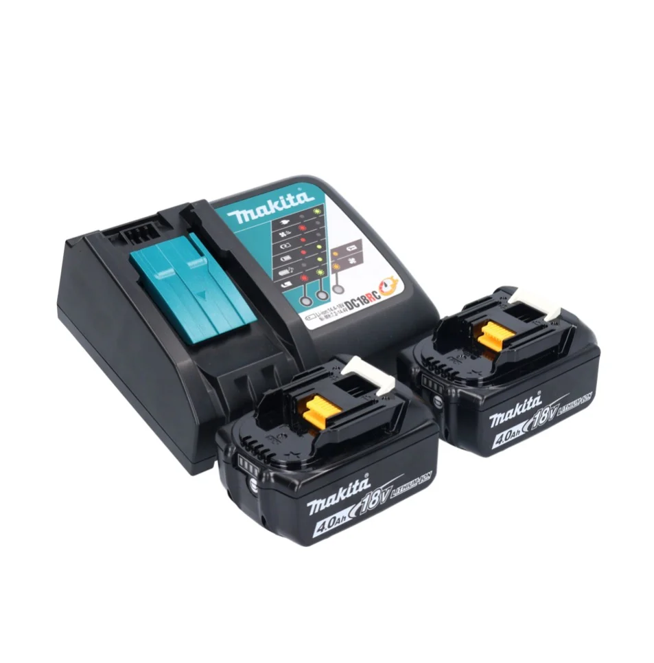Makita DCL 181 FRMWX aspirateur sans fil 18 V 53 mbar 0,65 L + 2x batterie rechargeable 4,0 Ah + chargeur