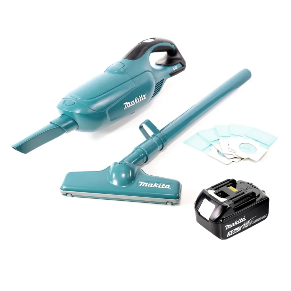 Makita DCL 182 F1 Aspirateur sans fil 18 V + 1x batterie 3,0 Ah - sans chargeur