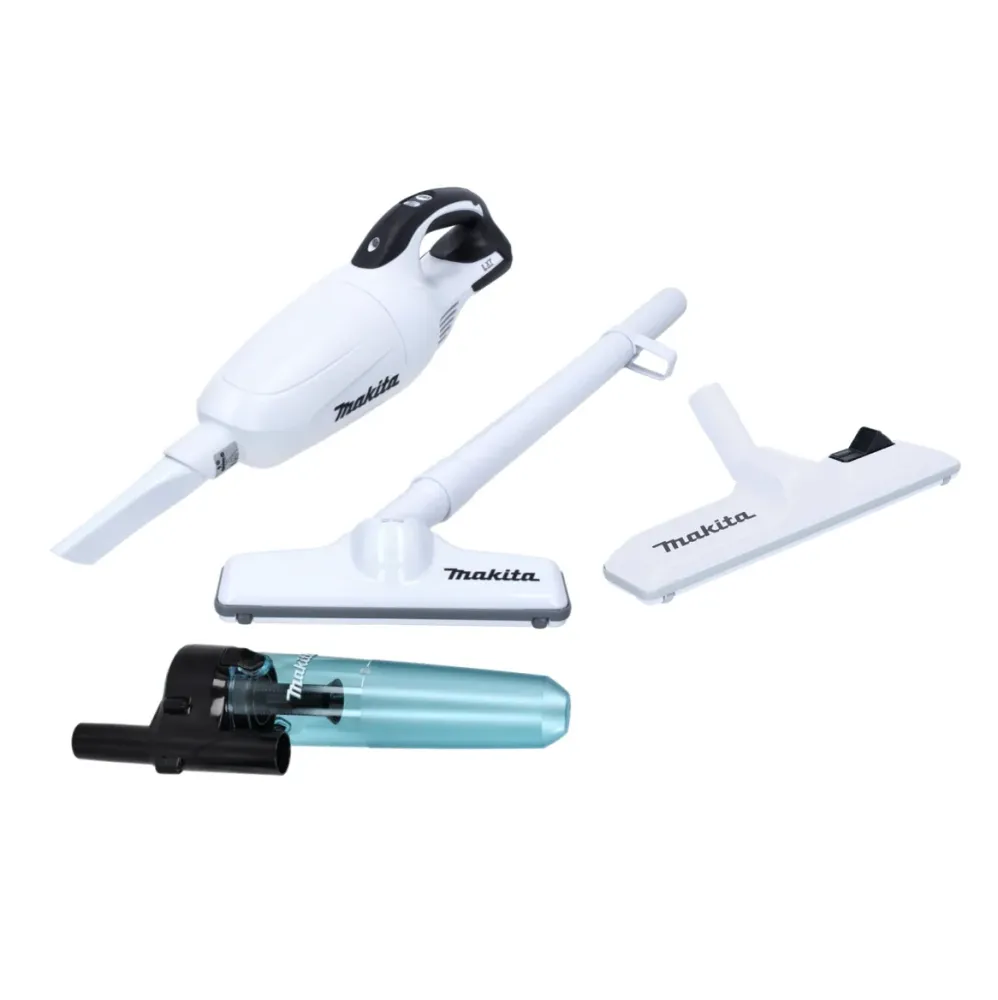 Makita DCL181FZW Aspirateur sans fil 18V + Collecteur Cyclone noir sans mecanisme + Assemblage de la buse - sans batterie,...