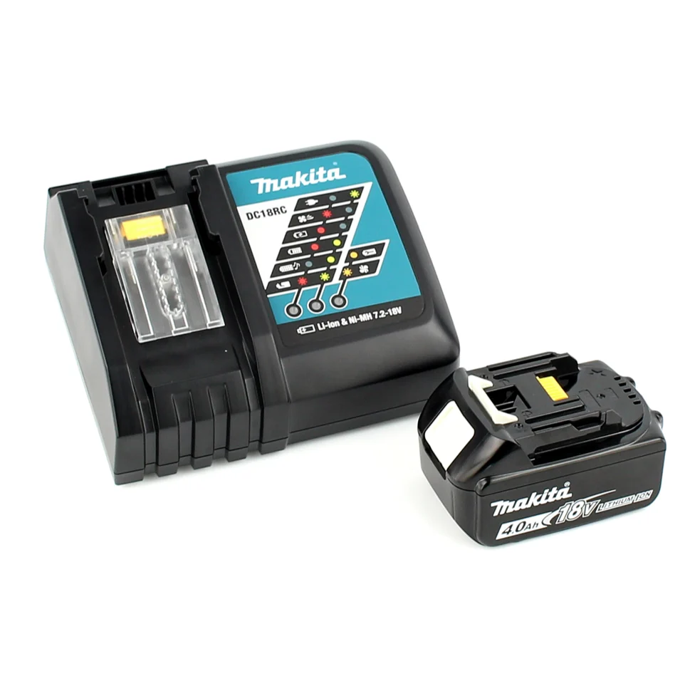 Makita DUB 183 RM1 Aspirateur Souffleur sans fil de 18 V + 1x Batterie BL 1840 4,0 Ah + chargeur DC18RC