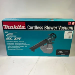 Makita DUB 363 ZV Aspirateur Souffleur sans fil 36 V ( 2x 18 V ) Brushless + Kit d'aspiration - sans batterie, sans chargeur