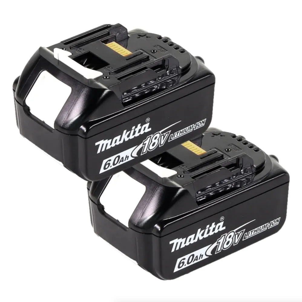Makita DVC 260 G 36 V (2 x 18 V) Aspirateur dorsal avec batterie Li-Ion sans balais + 2 batteries 6,0 Ah - sans chargeur