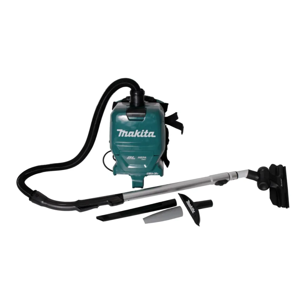 Makita DVC 261 MX15 Aspirateur dorsal sans fil 36V (2x 18V) 2L Brushless + 2x batterie 4,0Ah - sans chargeur