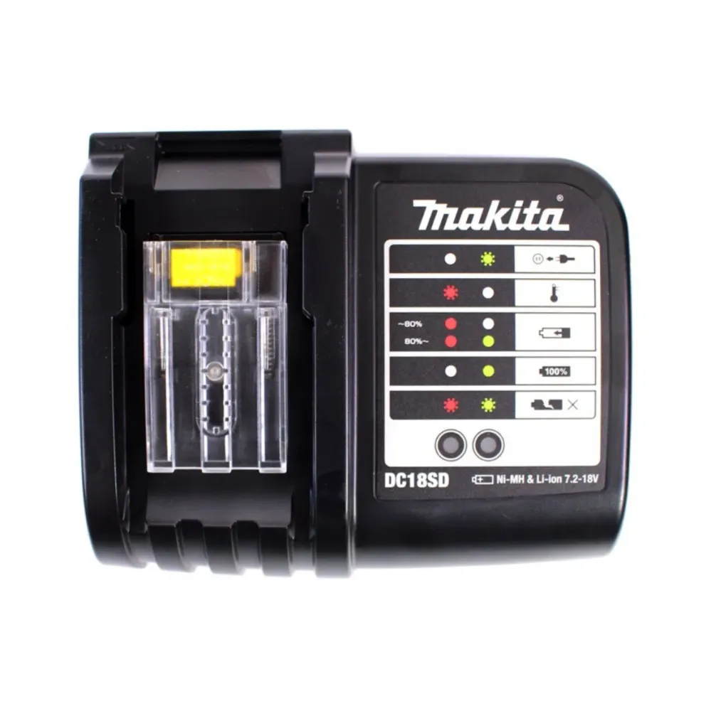 Makita DVC 265 SFXU Aspirateur dorsal sans fil 36 V (2x 18 V) brushless + 2x Batteries 3,0 Ah + Chargeur