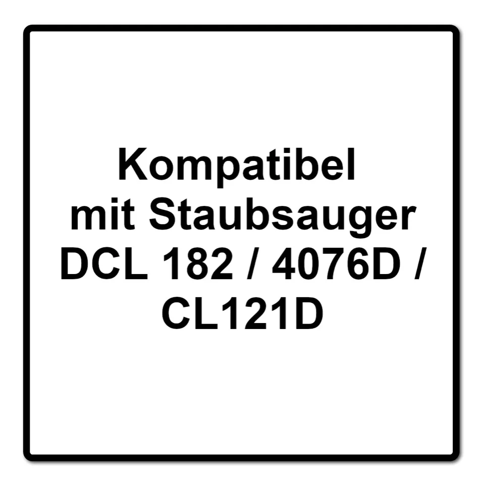 Makita Filtre en papier - 10 pièces. ( 194565-3 ) pour Aspirateur DCL 182 / 4076D / CL121D