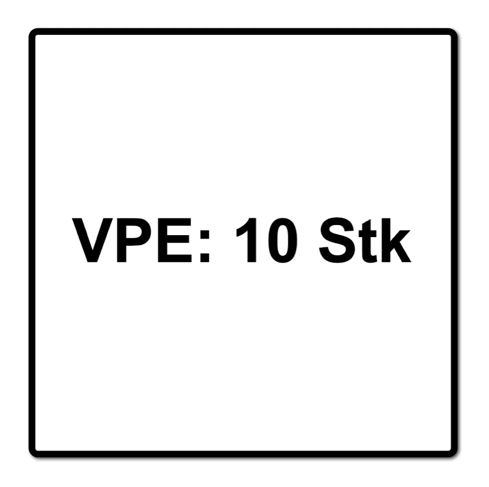 Makita Filtre en papier - 10 pièces. ( 194565-3 ) pour Aspirateur DCL 182 / 4076D / CL121D