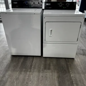 Ensemble de buanderie Commercial Blanc non payante | MVWP586GW0, YMEDP575GW1 - Maytag Commercial *** USAGÉ *** Maytag Comm...