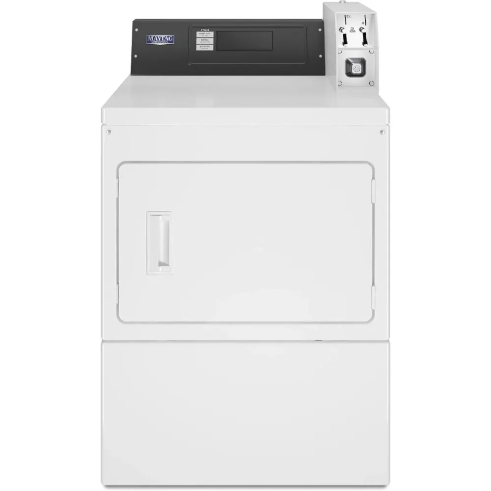 Maytag Commercial Laundry Sécheuse commerciale à chargement frontal électrique de 7,4 pi cu MDG20PDAZW