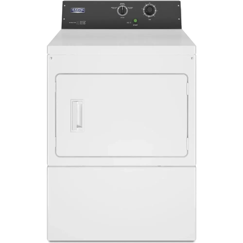 Maytag Commercial Laundry Sécheuse commerciale à chargement frontal électrique de 7,4 pi. cu. MDE20MNBZW