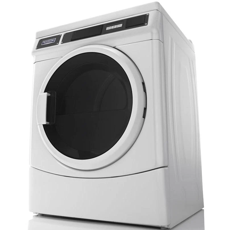 Maytag Commercial Laundry Sécheuse commerciale à chargement frontal électrique de 6,7 pi cu MDE28PRCZW