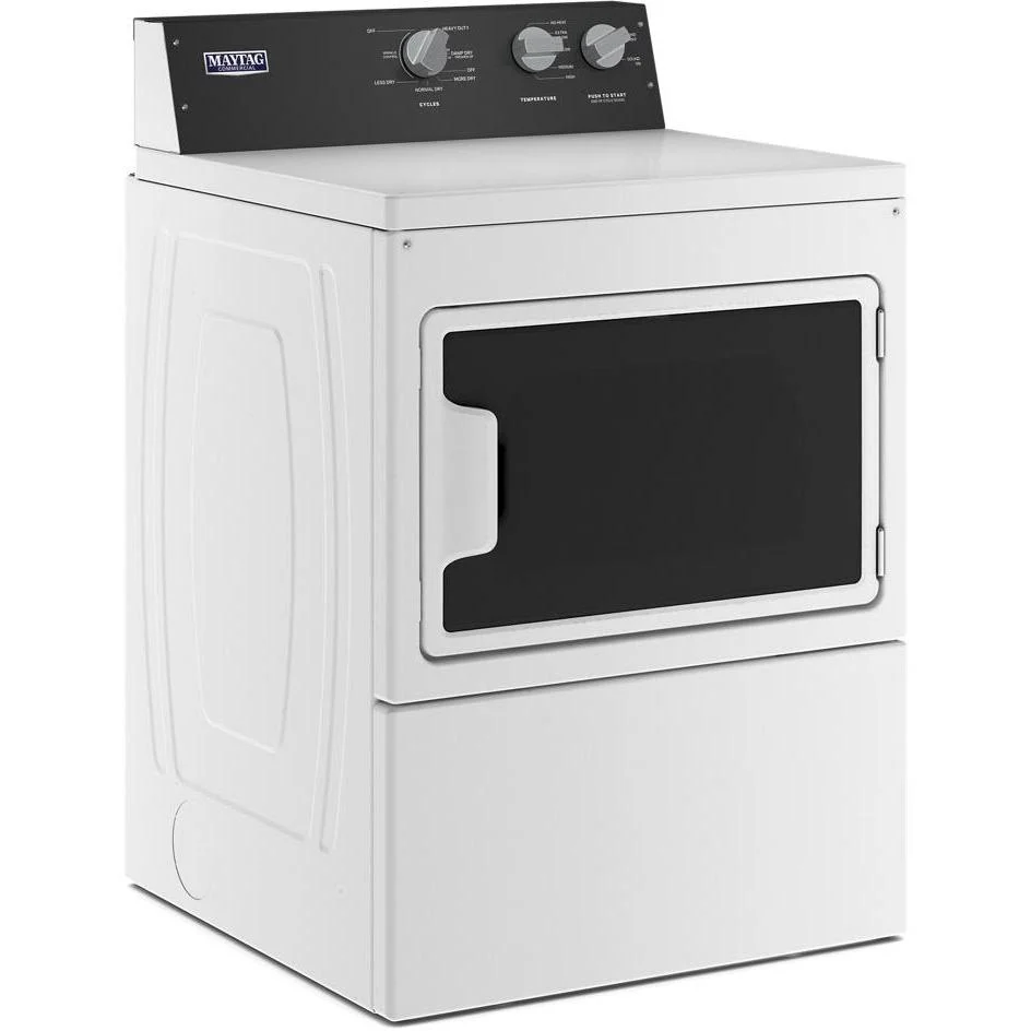 Maytag Commercial Laundry Sécheuse électrique de 7,4 pi. cu. avec capteur Intellidry® YMEDP586GW