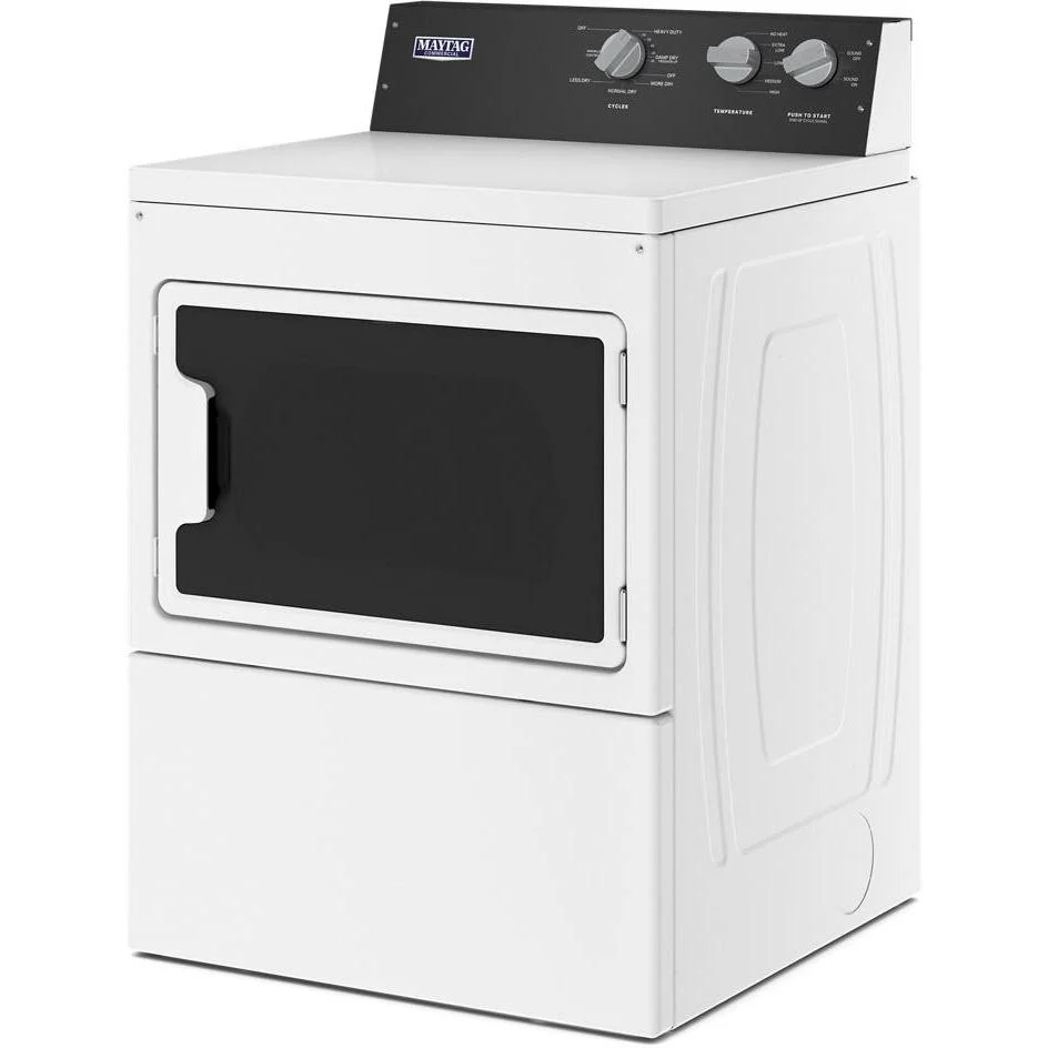 Maytag Commercial Laundry Sécheuse électrique de 7,4 pi. cu. avec capteur Intellidry® YMEDP586GW