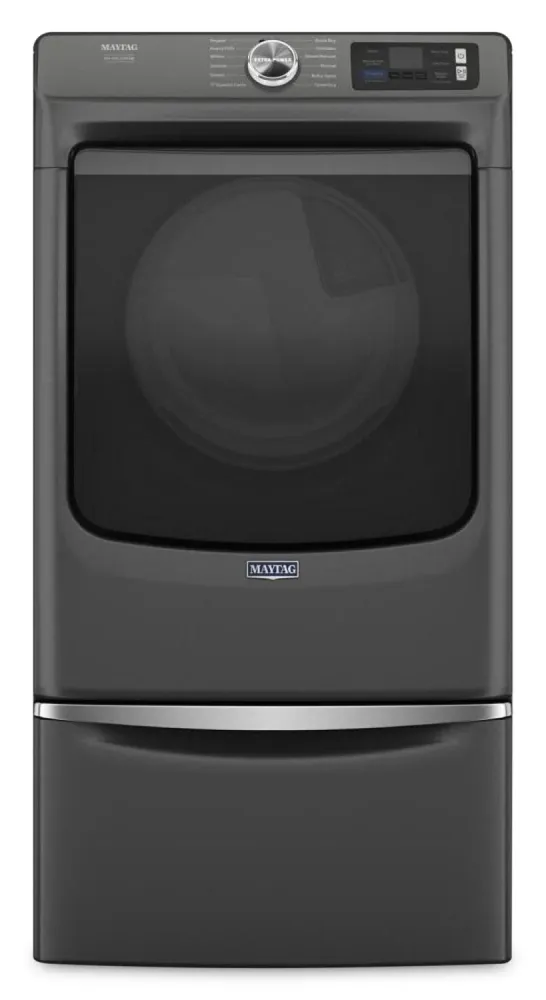 Maytag 7.4 Cu. Ft. Pet Pro Smart Electric Dryer - Volcano Black - YMED7020RU | Sécheuse électrique intelligente Pet Pro de...
