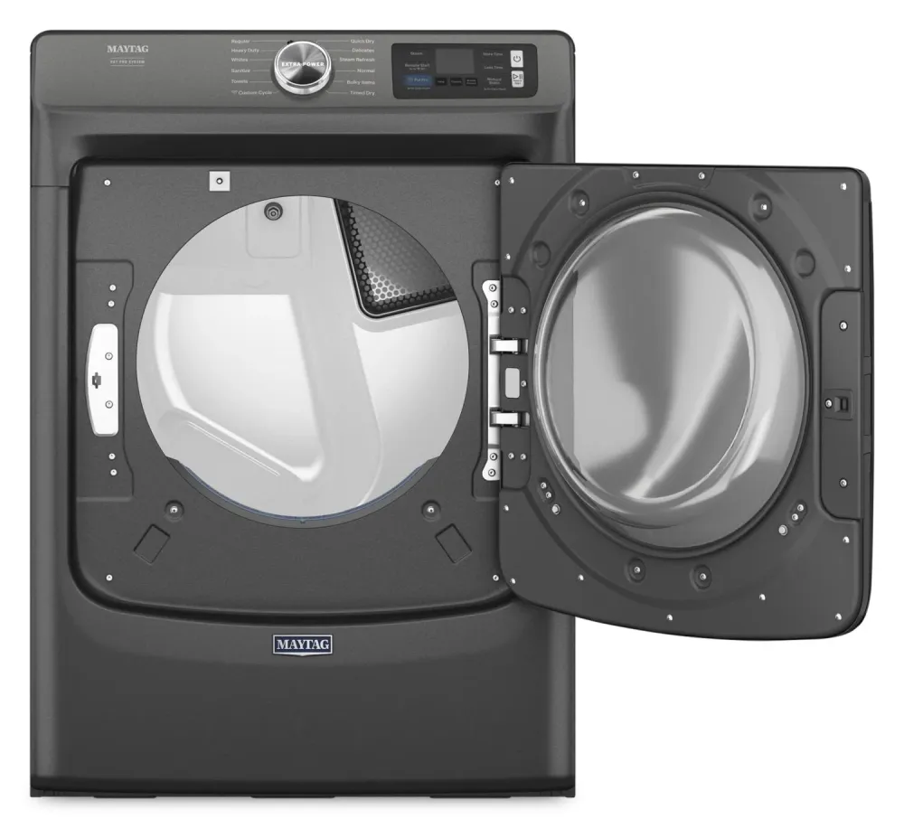 Maytag 7.4 Cu. Ft. Pet Pro Smart Electric Dryer - Volcano Black - YMED7020RU | Sécheuse électrique intelligente Pet Pro de...