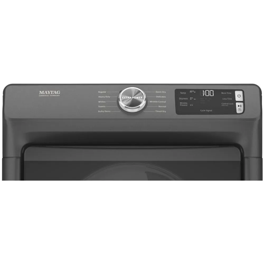 Maytag Sécheuse électrique de 7,3 pi. cu. avec technologie commerciale Maytag® YMED5630MBK