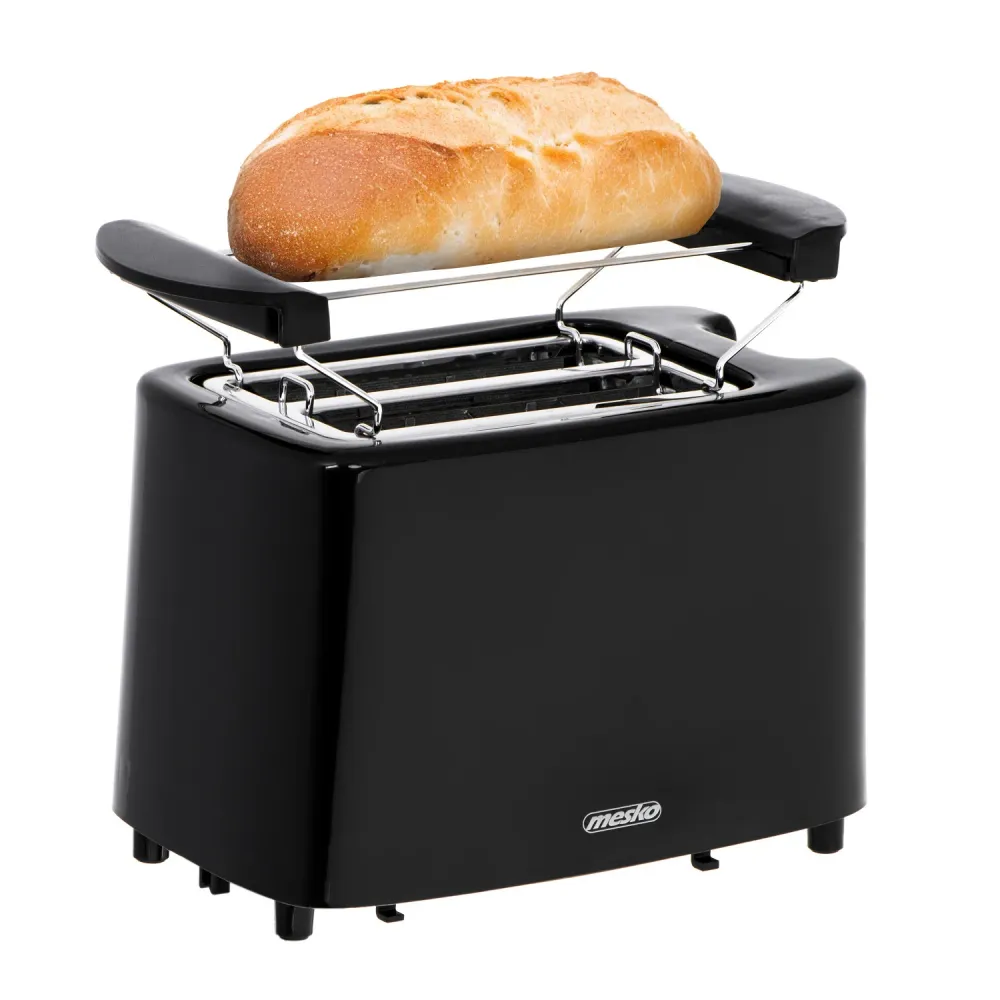 Mesko toaster, grille-pain 2 tranches, 900W, noir, MS 3220