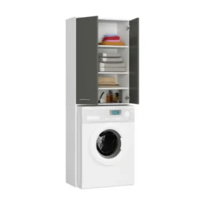 Meuble Machine Laver - Blanc