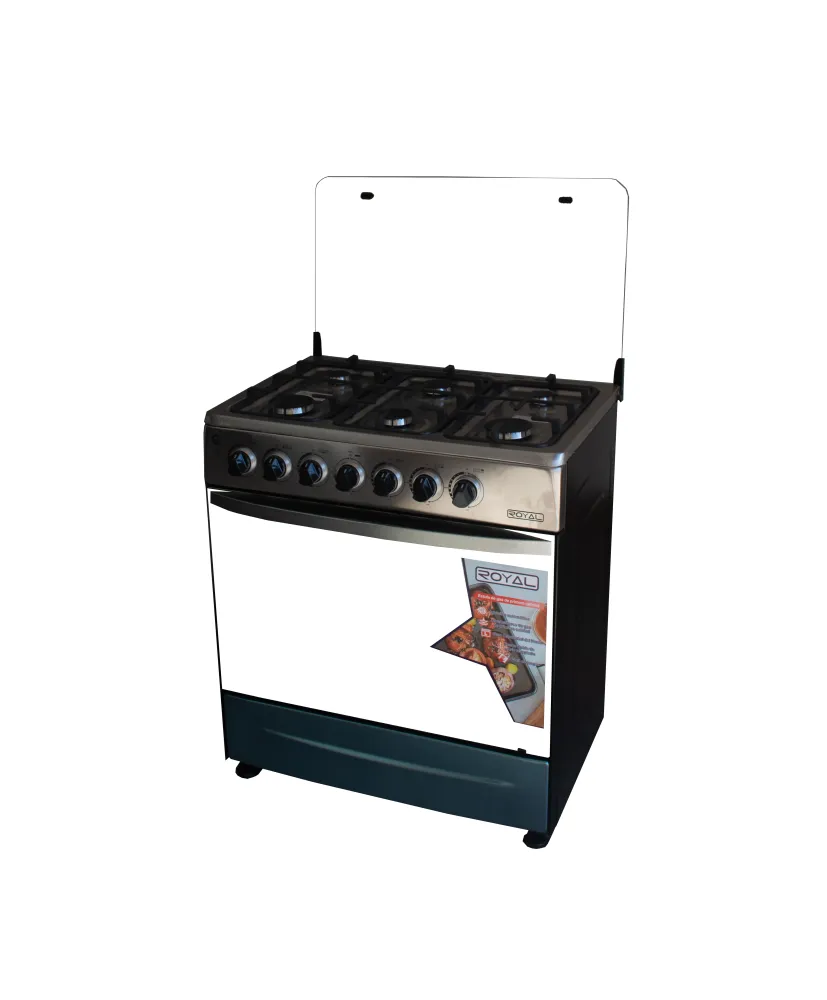 ESTUFA GAS 30’’ 6Q ROYAL (REH76ST) Mi tienda