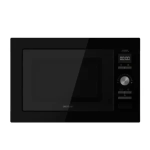 Micro ondes encastrable 25 L grill 1000 W 8 fonctions design moderne et efficace Cecotec