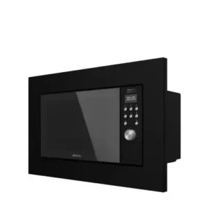Micro ondes encastrable 20 litres Cecotec GrandHeat 2000 argent et noir
