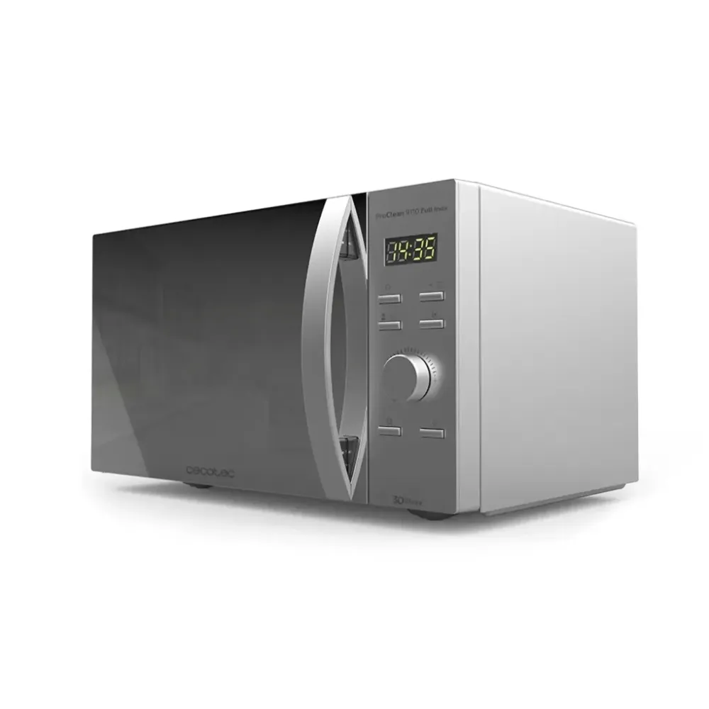 Micro ondes grill 1000W 30L Cecotec design miroir et technologie 3DWave