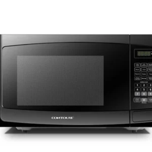 Micro-ondes encastrable Contoure 72-1385 1 pi³ noir avec convection et plateau tournant